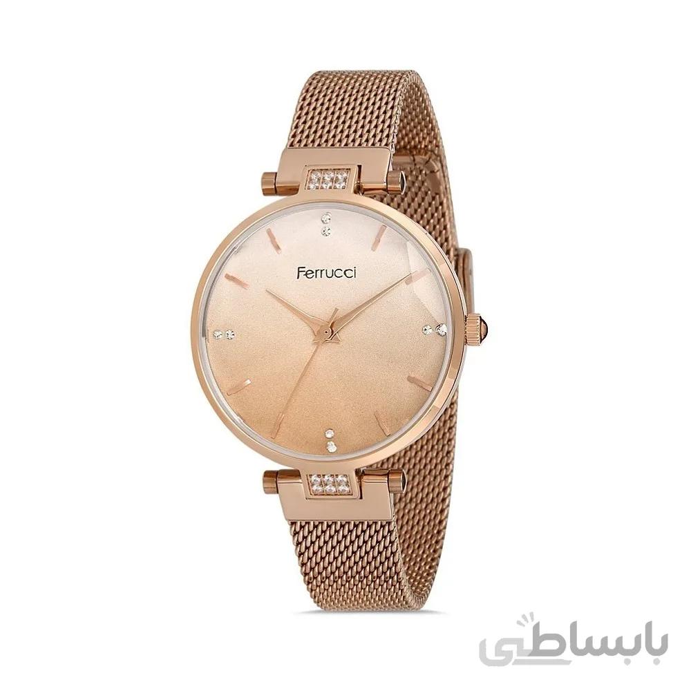 ساعت مچی عقربه ای زنانه برند فروچی Ferrucci مدل FC 13718H.01