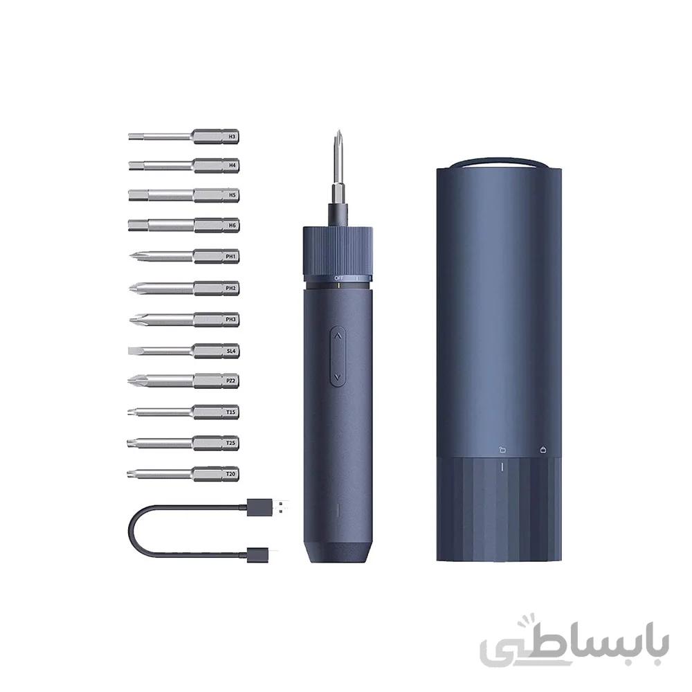 پیچ گوشتی شارژی 12 عددی شیائومی مدل HOTO QWLSD001