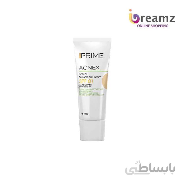 کرم ضد آفتاب جوان کننده پریم SPF50 حجم ۴۰ میلی لیتر
