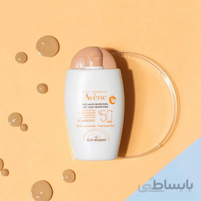 فلویید ضد آفتاب تینت spf50مینرال اون