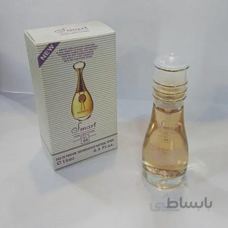عطر زنانه اسمارت کد 64 با رایحه دیور جادور Smart collection Dior J’adore ا عطر زنانه اسمارت کد 64 با رایحه دیور جادور 15 میل