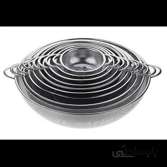 آبکش استیل 10 پارچه یونیک نگیر
