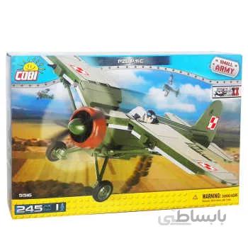 ساختنی کوبی مدل هواپیمای جنگنده PZL P.11C کد 5516