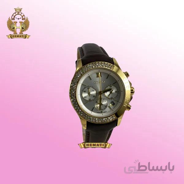 ساعت زنانه سیتیزن سه موتوره بند چرم مدل N-17137L CTL109