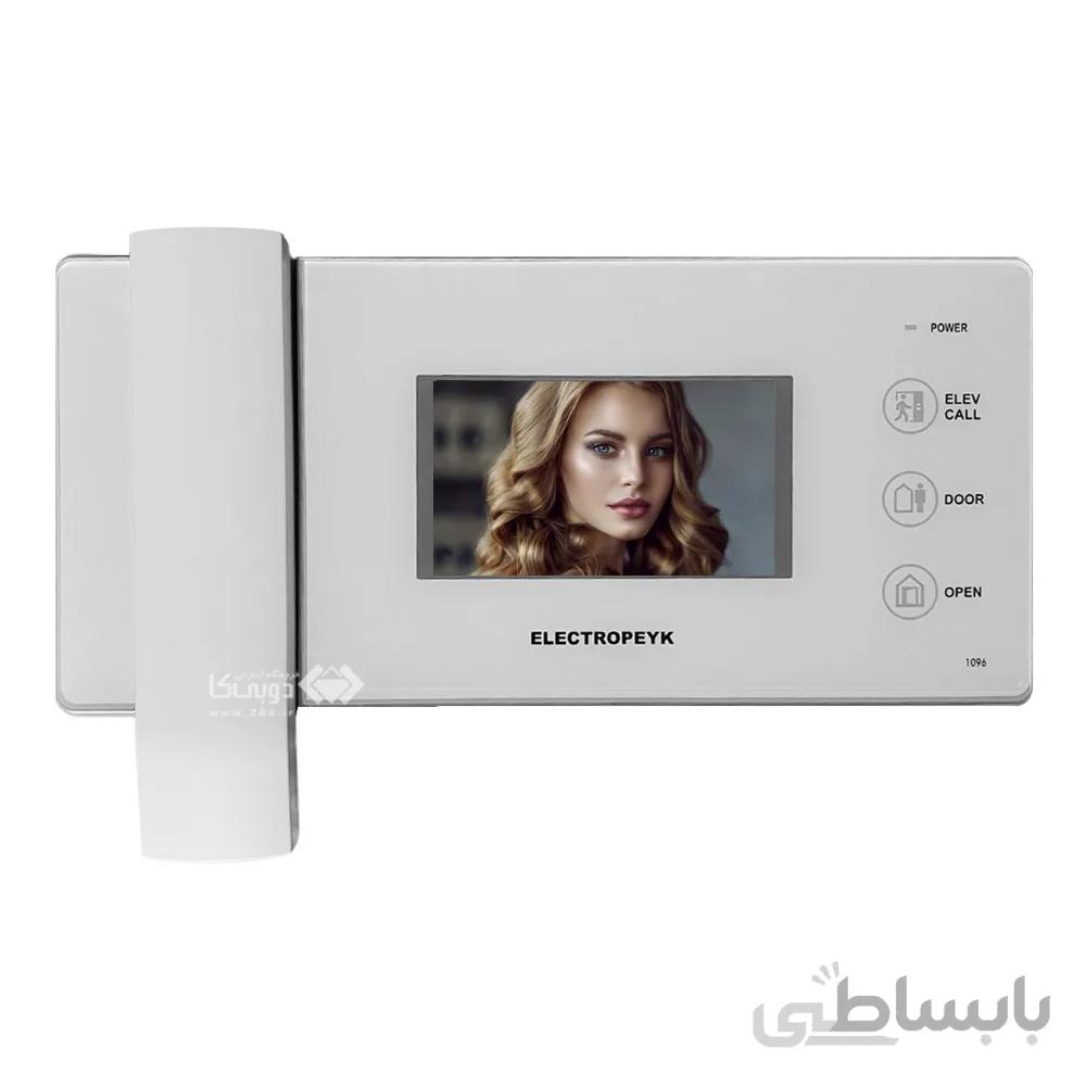 دربازکن تصویری الکتروپیک 3.5 اینچ 1196 سفید باحافظه