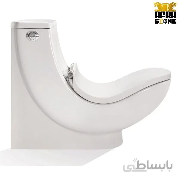 توالت فرنگی طبی سیلویا مروارید ا Silvia Toilet