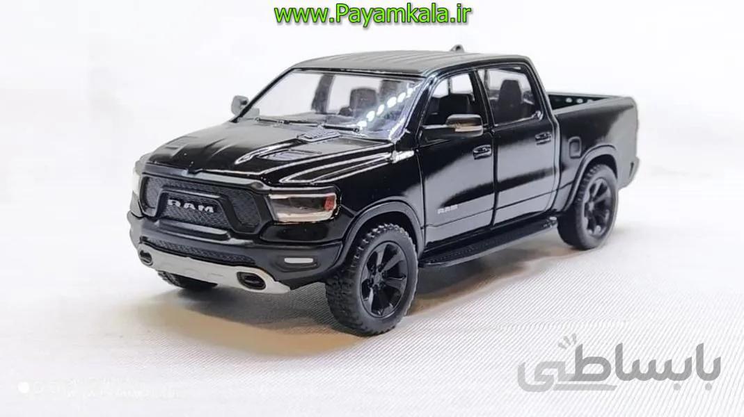 ماشین فلزی وانت دوج رم ( KINSMART 2019 D-RAM 1500) مشکی