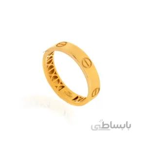 انگشتر طلا طرح LOVE کارتیر کد CR515