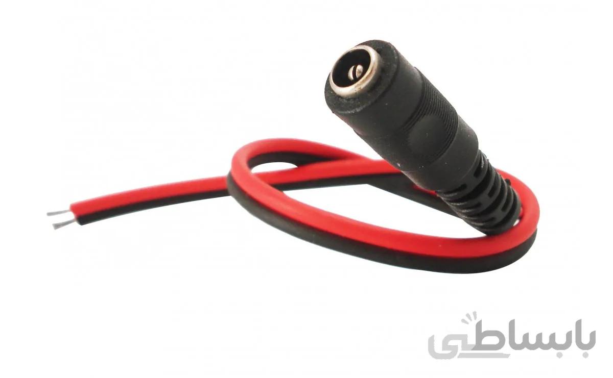 فیش آداپتور مادگی سیمدار درجه 2
