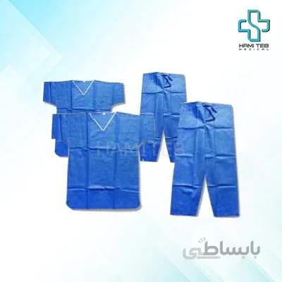 بلوز شلوار ام ار ای یکبار مصرف