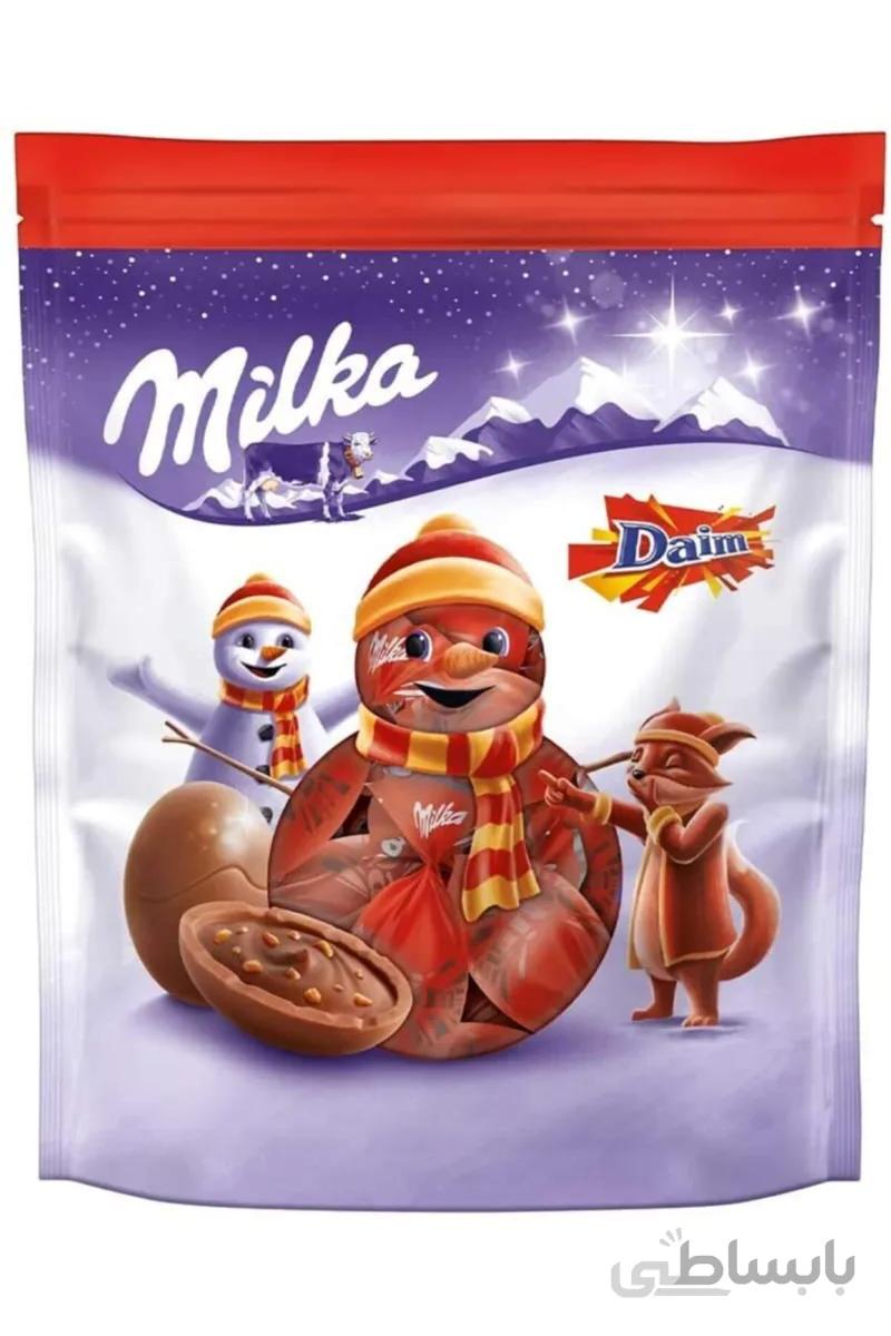 شکلات ادم برفی میلکا daim
