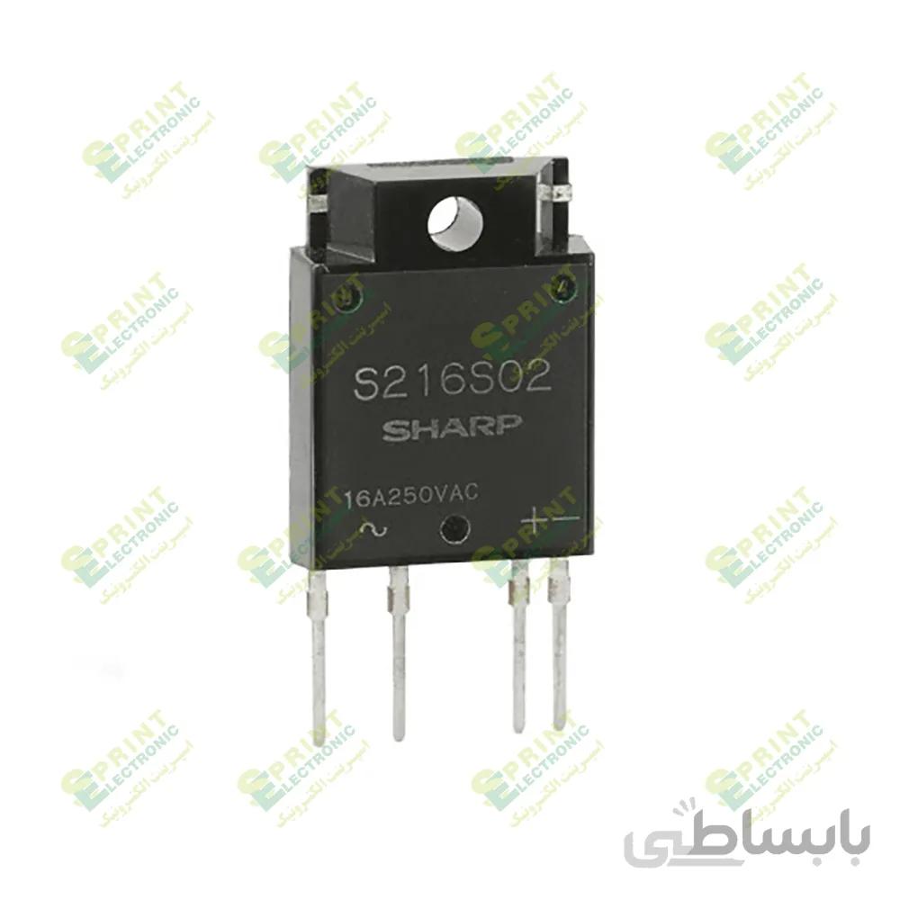 رله الکترونیکی SSR پایه بردی 4 پایه تک فاز 16 آمپر DC/AC