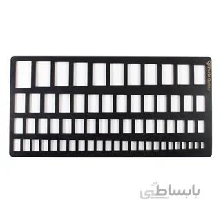 شابلون گوهر تراشی مدل مستطیل کد 2247 ا قیمت به شرط خرید تیمی