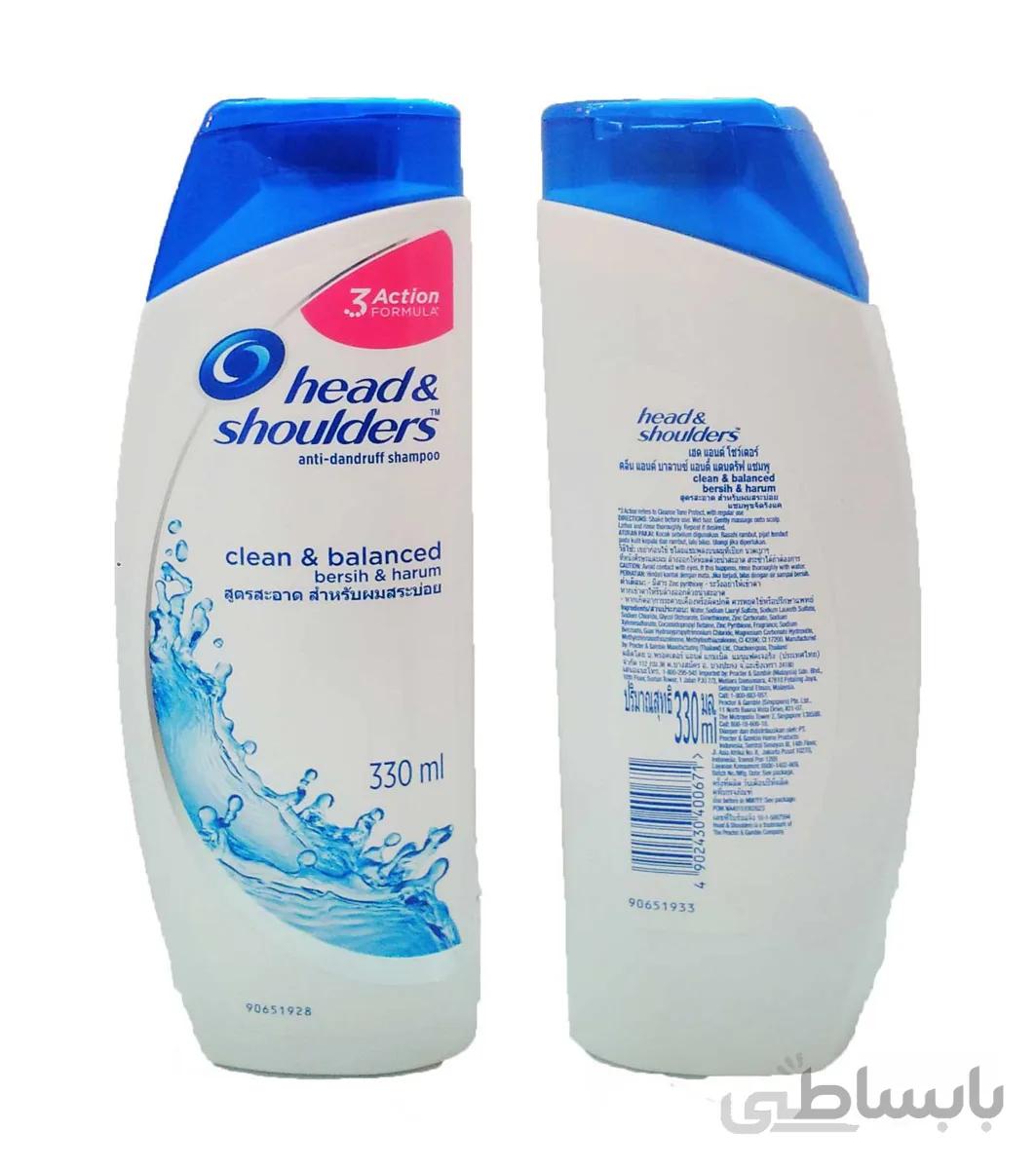 شامپو ضد شوره classic clean هد اند شولدرز 200 میل ا Head And Shoulders Classic Clean Shampoo - 200ml