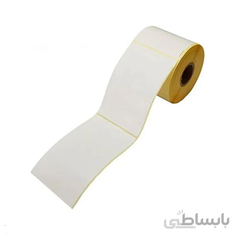 لیبل برچسب کاغذی یک ردیف 500 عددی Paper Label 67×106