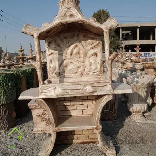 باربیکیو بتنی پایه کمدی