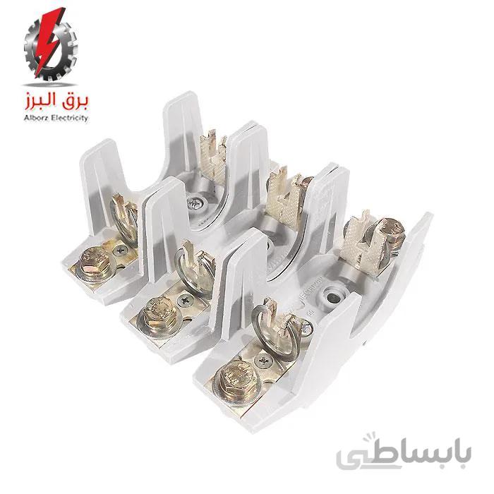 پایه فیوز کاردی 160A حفاظ دار (سه پل) پیچاز الکتریک