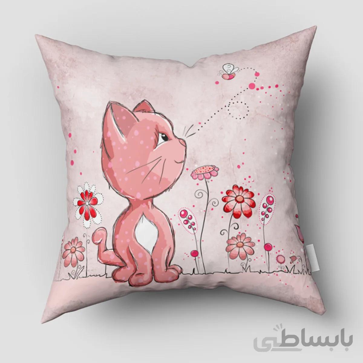 کوسن عروسکی طرح گربه ملوس CS-1033