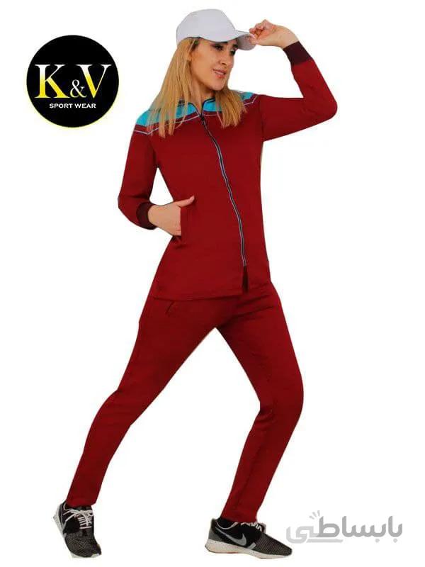 ست مانتو شلوار ورزشی adidas ا Adidas sports pants manteau set