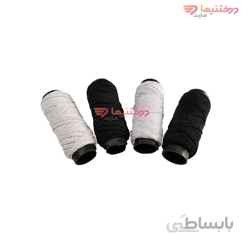 کش ماسوره سفید و مشکی مدل 25YDS
