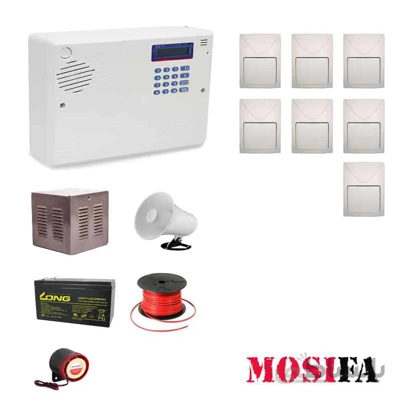 پکیج دزدگیر اماکن سایلکس سیمکارتی مدل SF7