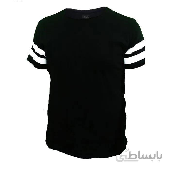 تیشرت مردانه کد251 طرح اس اچ جنس نخ پنبه رنگ سفید ا Men's T-shirt code 251 SH design white cotton yarn