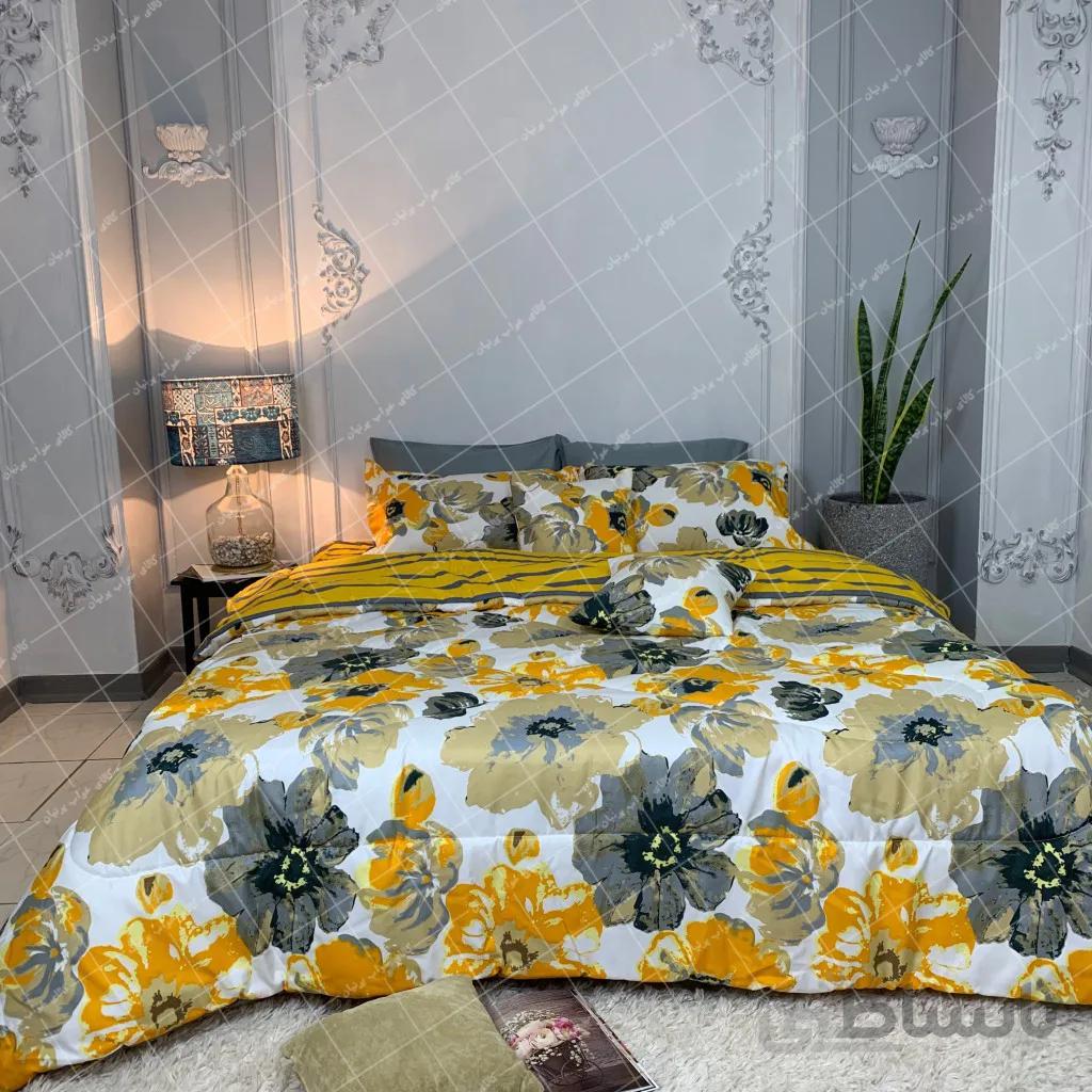 روتختی زرد گلدار کد 846