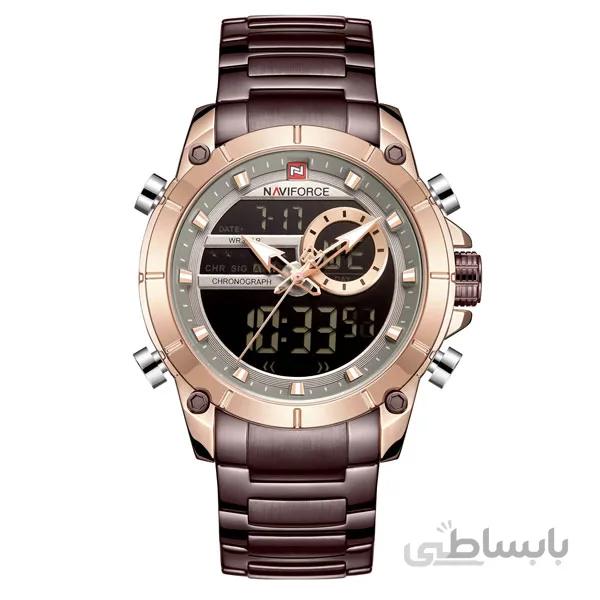 ساعت مچی مردانه نیوی فورس مدل NAVIFORCE NF9163 RG/CE