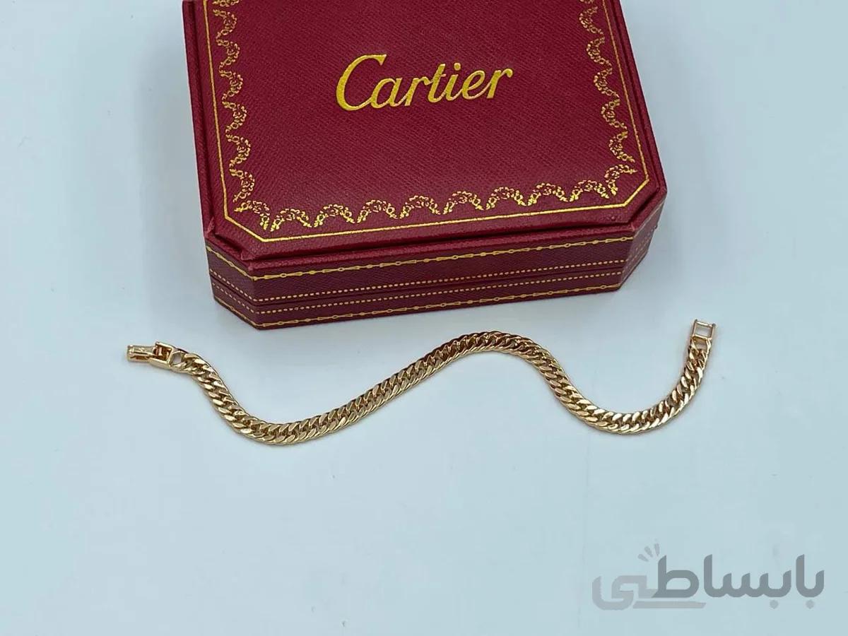 دستبند ژوپینگ کارتیر ظریف قفل کتابی