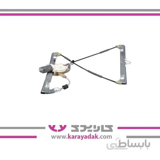 مجموعه کامل شیشه بالابرجلوراست206 امکو
