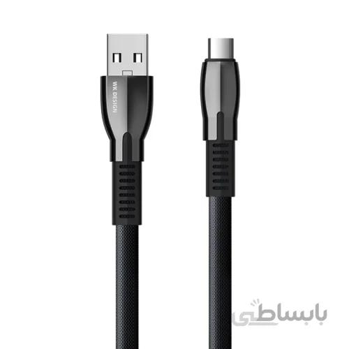 کابل شارژ USB به USB C دبلیو کی مدل WK WDC 107a طول 1 متر