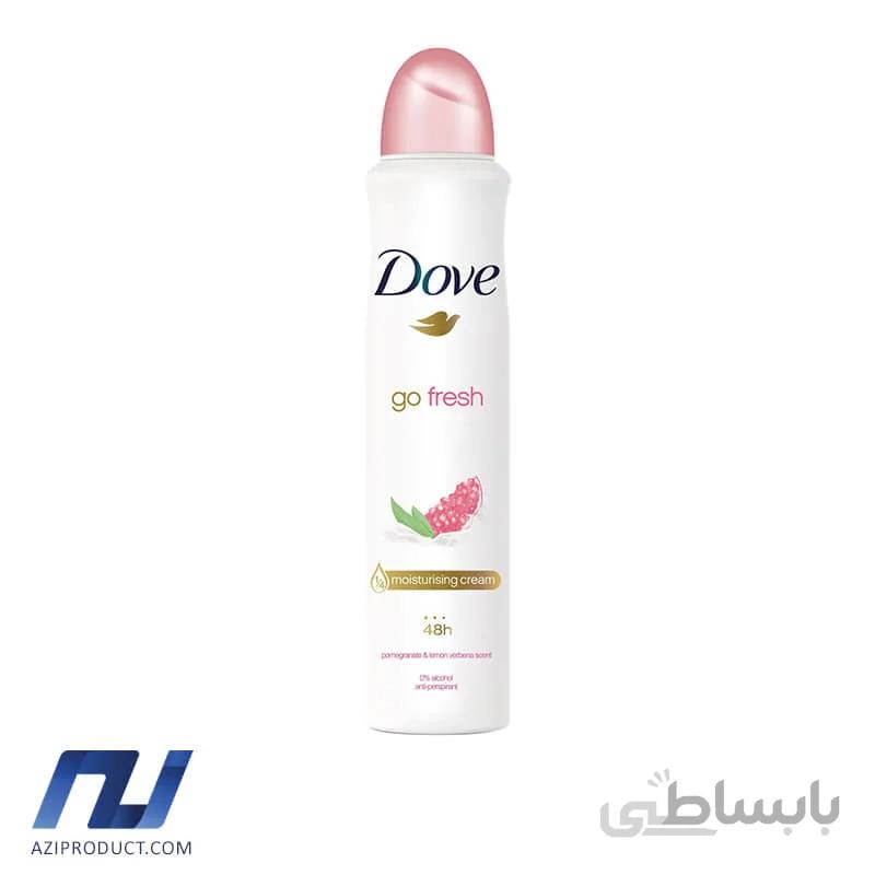 اسپری ضد تعریق داو مدل انار و به لیمو حجم 250 میل