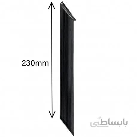 پره دوچرخه سايز 24 طول 230mm بسته 72 عددی