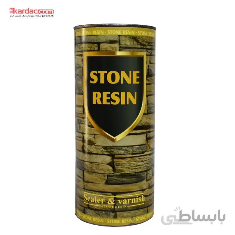 رزین براق کننده سنگ رزین گل حجم 1 لیتری