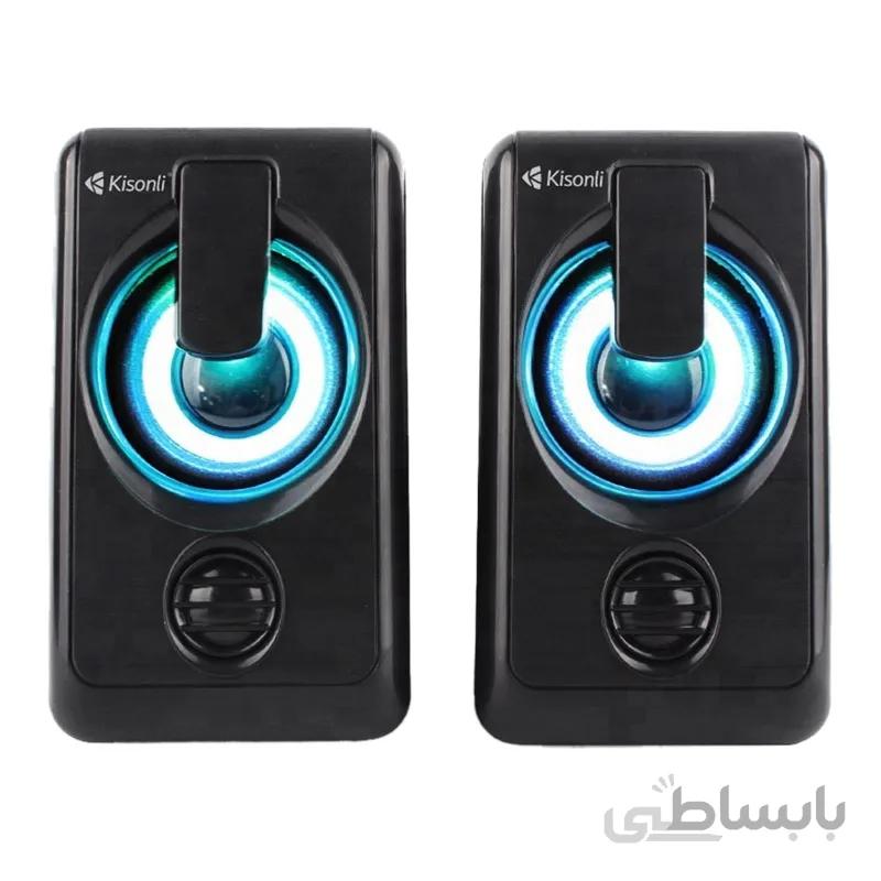 اسپیکر لپ تاپی مدل L-1010 با کیفیت+رقص نور زیبا ا اسپیکر لپ تاپی مدل L-1010 با کیفیت+رقص نور زیبا