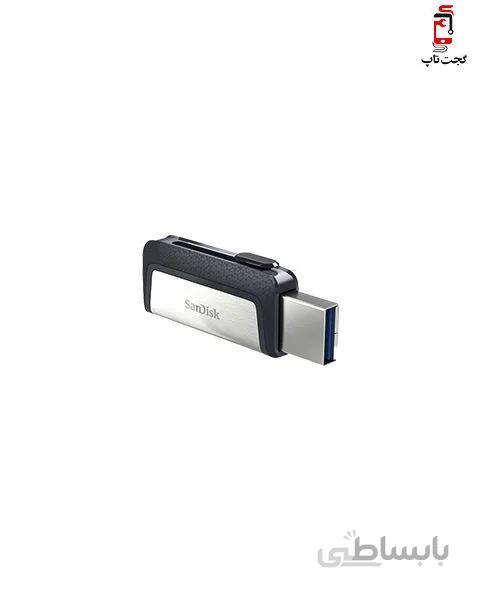 فلش مموری سن دیسک مدل Ultra Dual Drive USB Type-C ظرفیت 64 گیگابایت ا Sandisk Ultra Dual Drive USB Type-C Flash Memory - 64GB