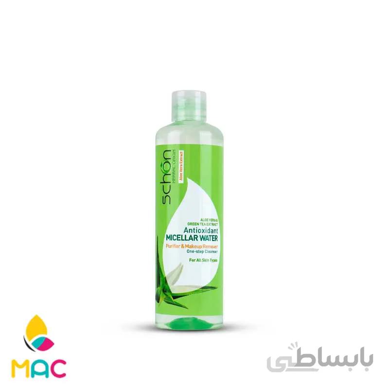 محلول پاک کننده شون مدل Antioxidant Micellar Water حجم 300 میلی‌لیتر ا Schon Antioxidant Micellar Water Cleaner 300 ml کد 388486