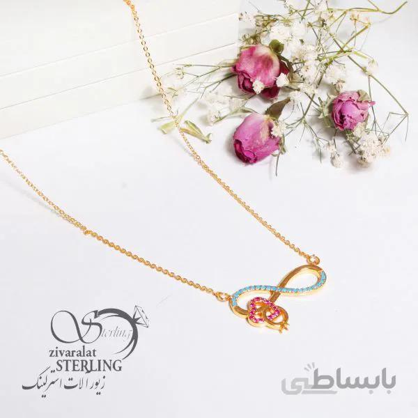 گردنبند زنانه طرح طلا کد 181396