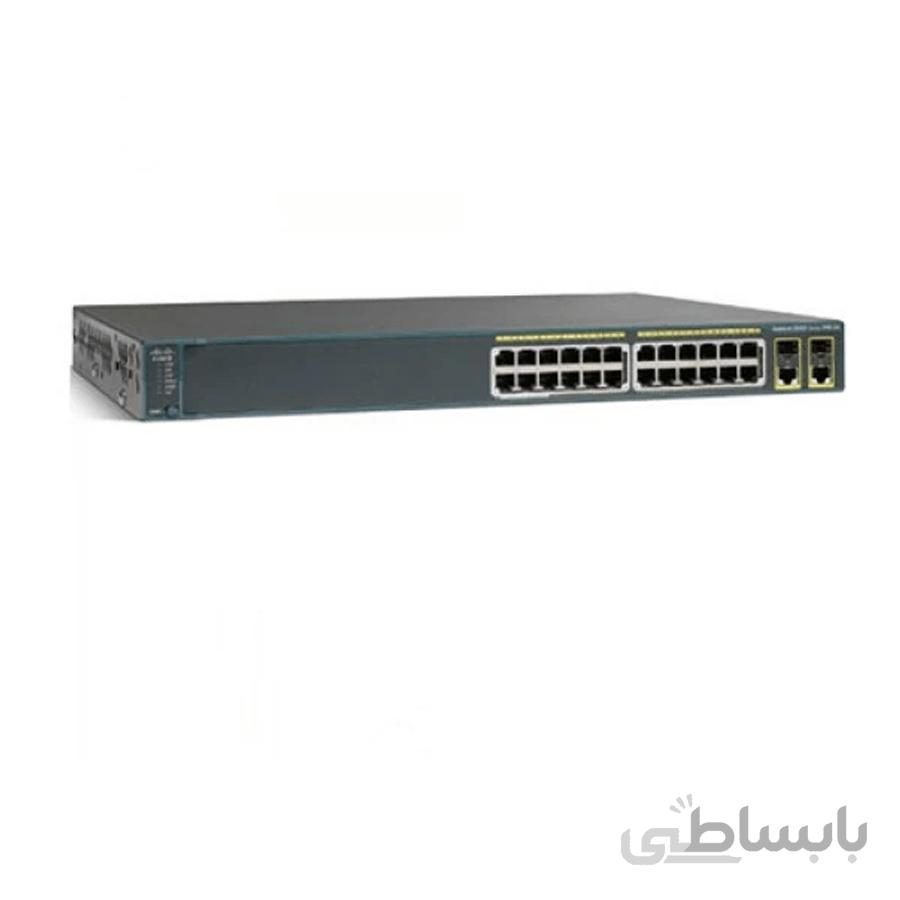 سوئیچ 24 پورت Cisco 2960-Plus 24PC-L