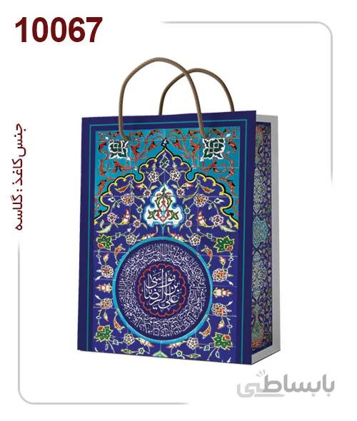 ساکدستی فانتزی با کاغذ گلاسه کد10067