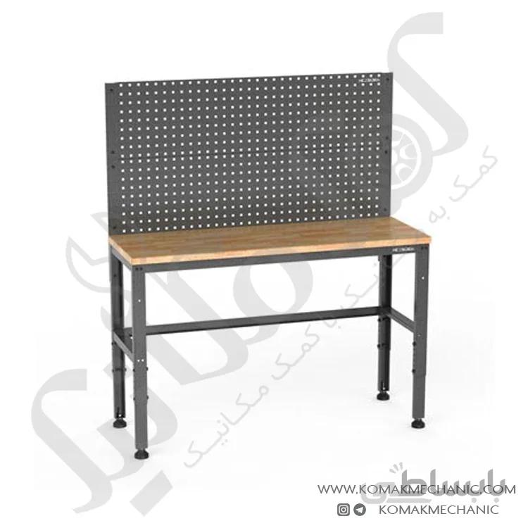 میز کار استند دار مدل 1411G هزبرن ا Heavy-Duty Work Bench W.Backpanel