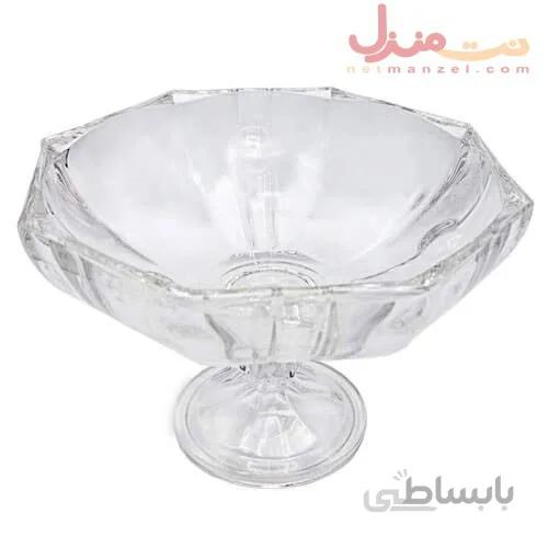 میوه خوری پایه دار کریستال ایرنا طرح برلین