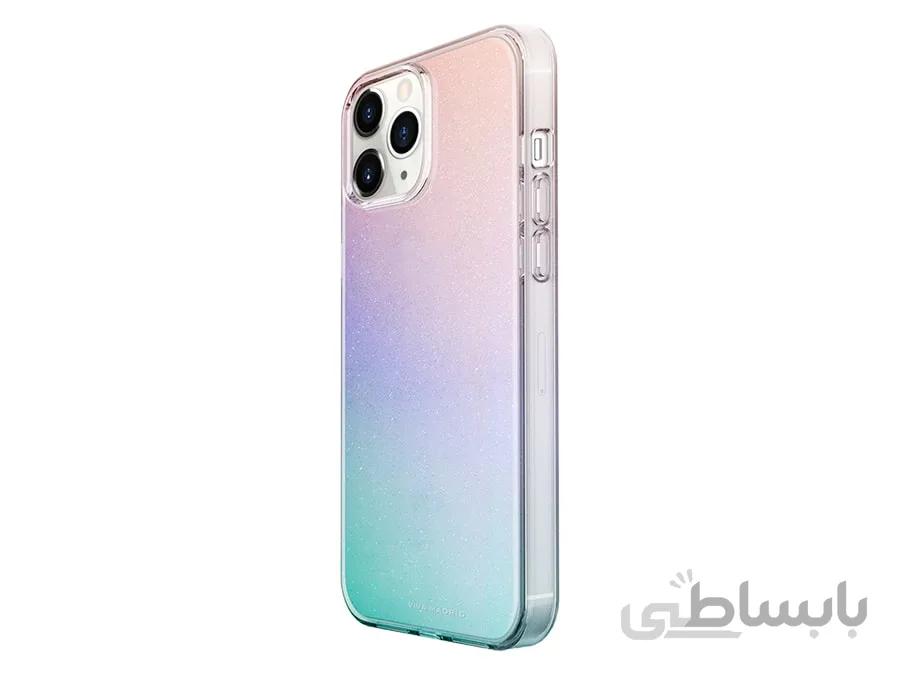 قاب براق آیفون 12 و 12 پرو ویوا مادرید طرح آمبره اکلیلی Viva Madrid Ombre Case iPhone 12/12 Pro ا Viva Madrid Ombre Case iPhone 12/12 Pro