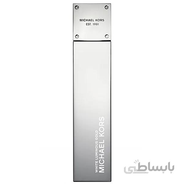 عطر ادکلن مایکل کورس MICHAEL KORS مدل وایت لومینوس گلد WHITE LUMINOUS GOLD حجم ۱۰۰ میل | زنانه ا MICHAEL KORS WHITE LUMINOUS GOLD Eau de Parfum Spray 100ml