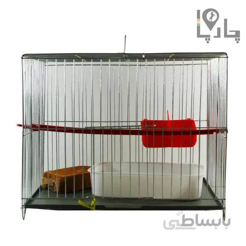 قفس بازاری پرندگان فلزی کوچک