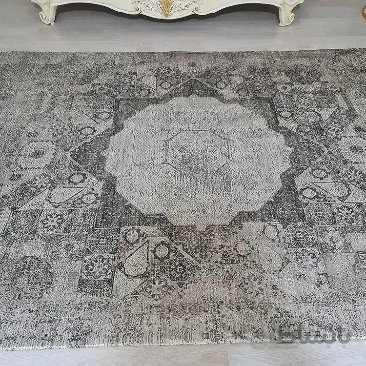 روفرشی کشدوز مخمل ترک مدل سایه سایز 300*200 سانتی متر ( 6متری )