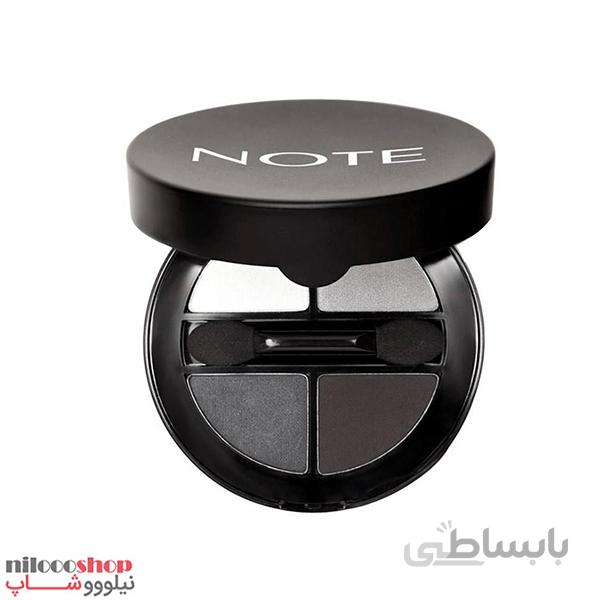 سایه چشم نوت سری Luminoussilk شماره 03 پالت 4 عددی ا Luminoussilk Note Eye Shadow No. 03 4-digit palette