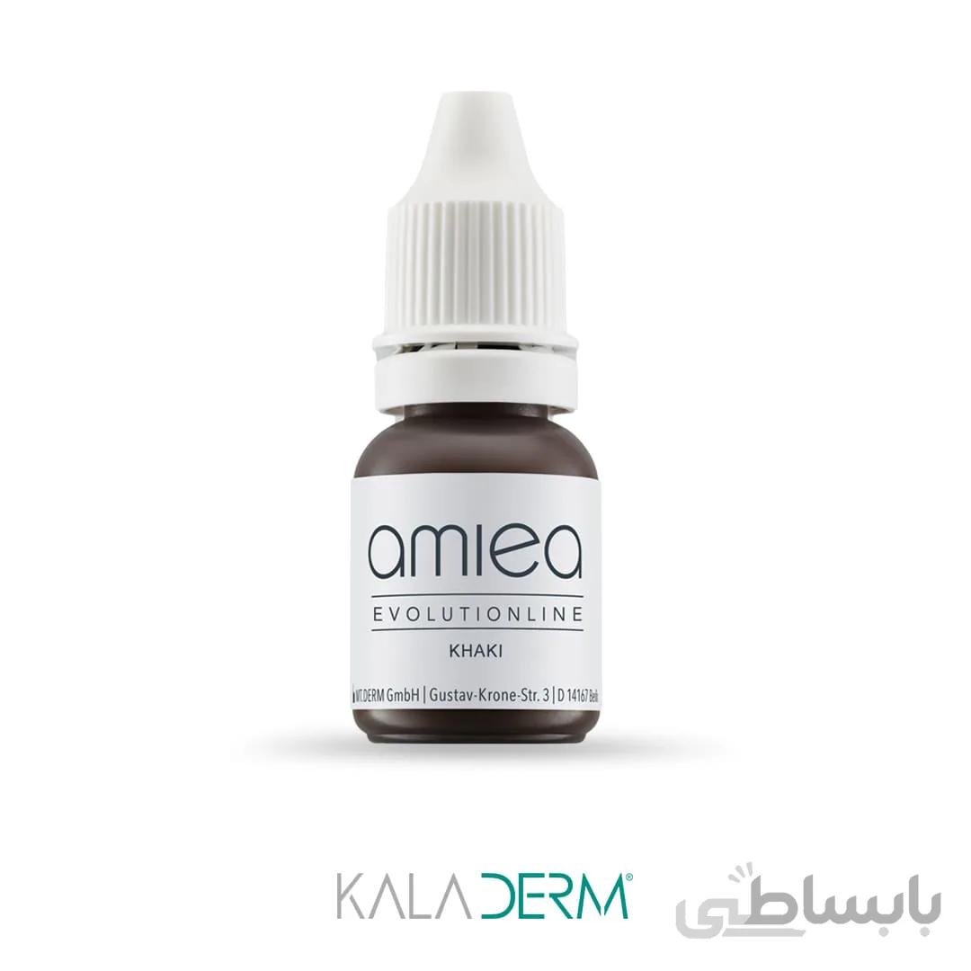 رنگ میکروپیگمنتیشن آمیا سری اولوشن مدل khaki