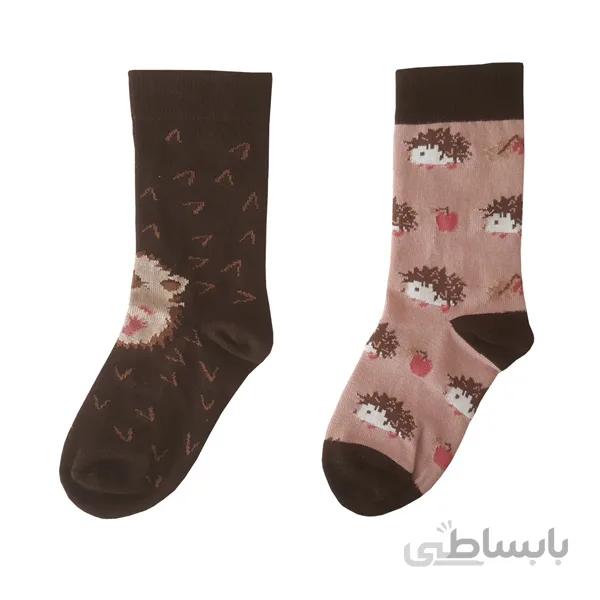 جوراب جدید بچه گانه طرح دار فانتزی کد ph411.1