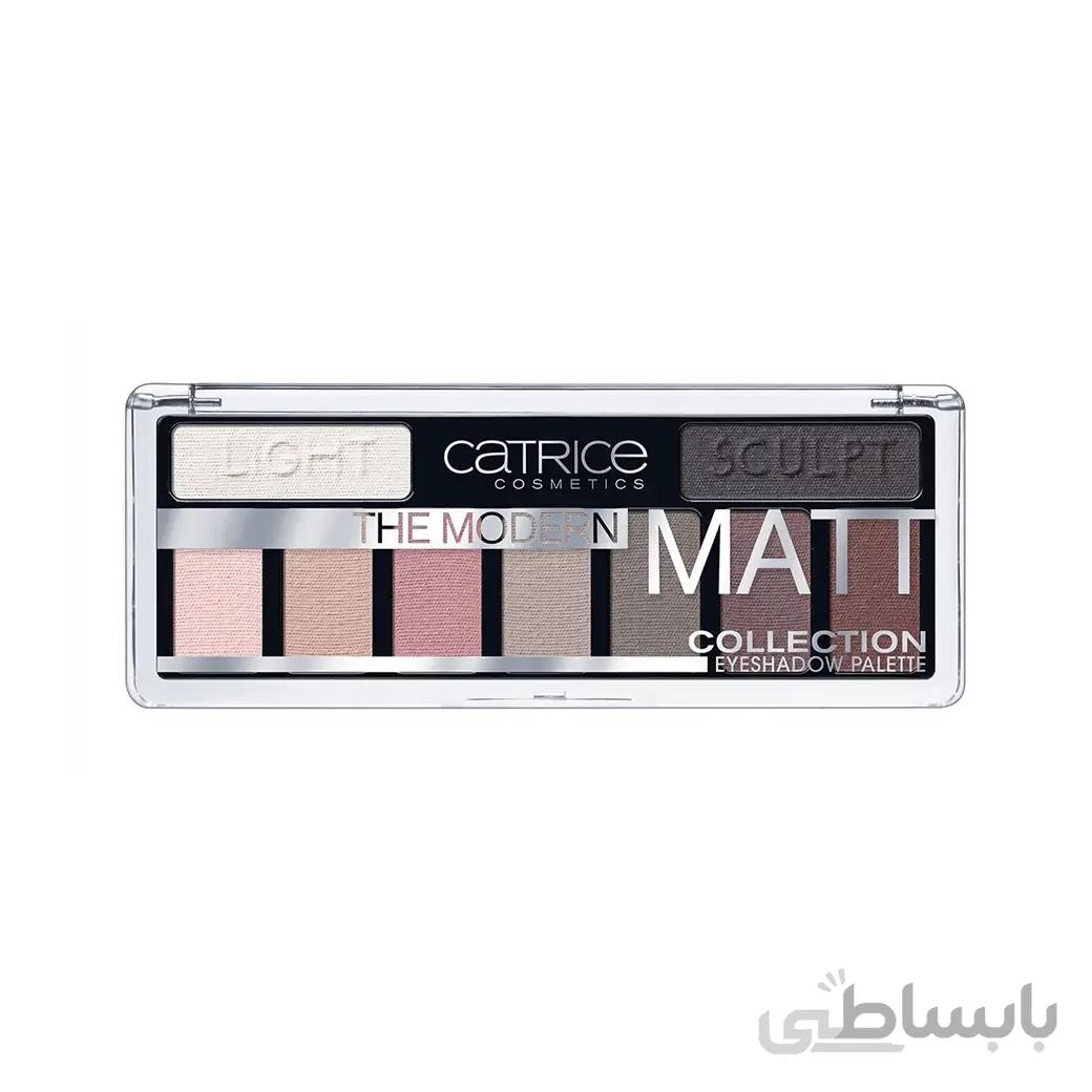 پالت سایه چشم مدرن مت کاتریس ا Catrice The Modern Matt Collection Eyeshadow Palette